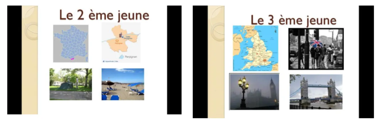 Figura 2 - PPT em forma de Storyboard 