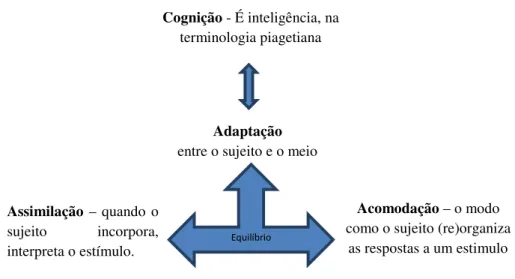 Figura 2 – As estruturas do processo de cognição.