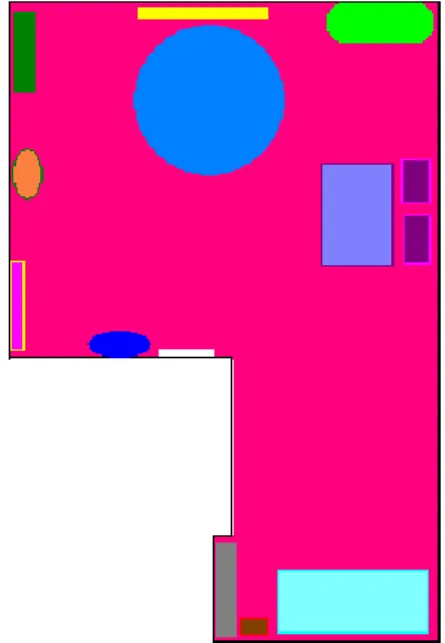 Fig. 9 - Planta da sala de Creche 
