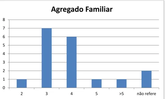 Gráfico 5 - Agregado familiar 