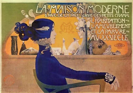figura 8.  La Maison Moderne,  Manuel Orazi  (1902) (Estados  Unidos, Wikimedia Commons,  2017, [s.p.])