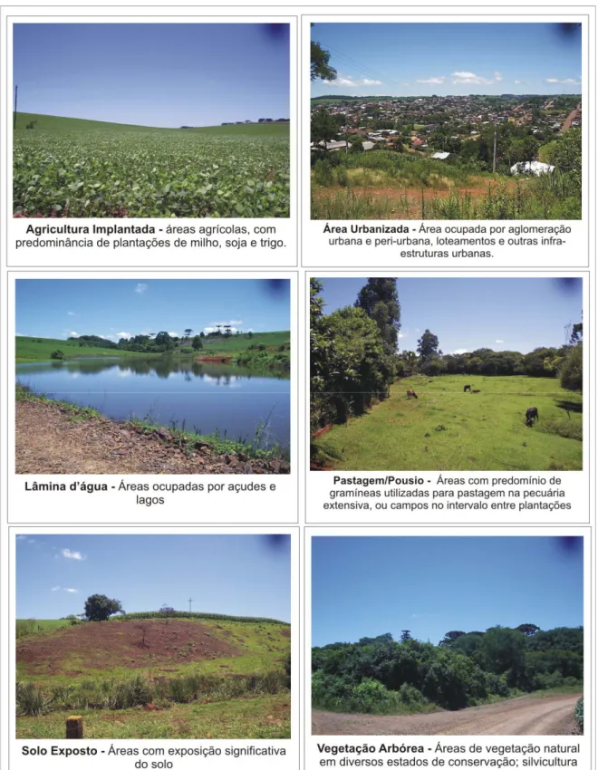 Figura 13. Tipos de uso e ocupação da terra encontrados para o município de Getúlio  Vargas (RS)