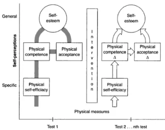 Figura 2: Exercise and Self-Esteem Model de Sonstroem e Morgan (1989) 