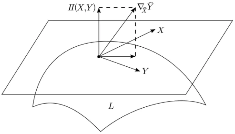 Figura 1.4: A segunda forma fundamental.