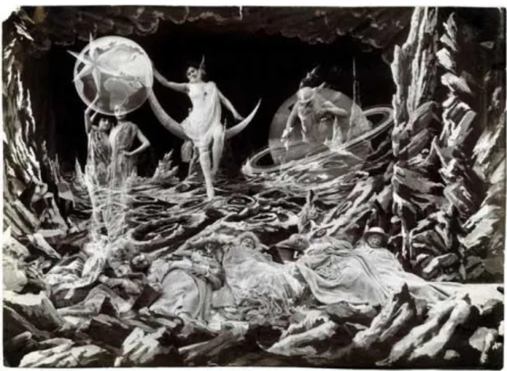 Ilustração 5 - La Voyage Dans La Lune realizado por George Méliès 5