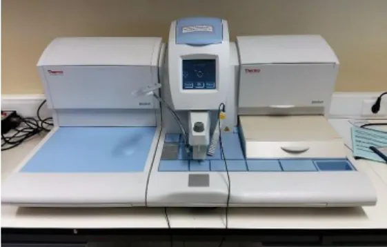 Fig 15: Microtome  Fig 16: Varistain™ 24-4 Automatic Slide Stainer 