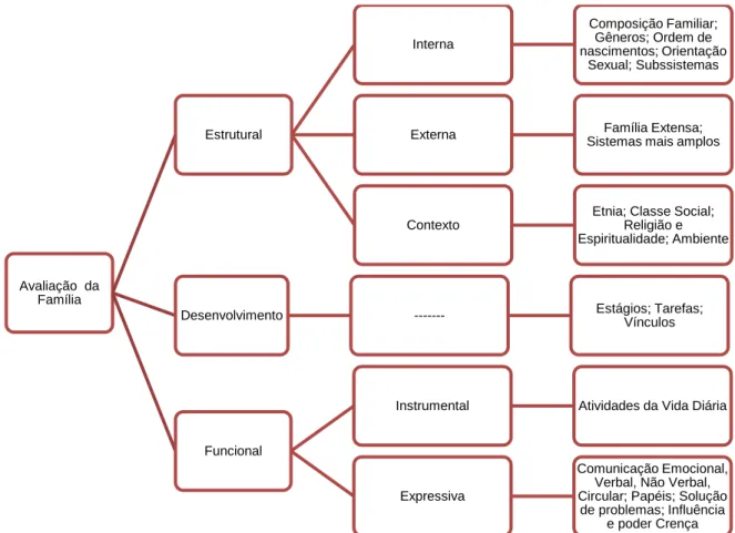 Figura 1 - Diagrama Ramificado do Modelo de Avaliação da Família de Calgary.     