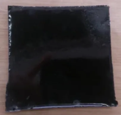 Figure 15  - Nanocomposite  obtained after the cure process. 