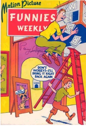 Figura 6 – Primeira edição da Motion Picture Funnies Weekly, 1939. 