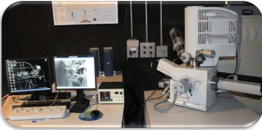 Figura 23 – Microscópio de Varredura eletrônica Inspect nas instalações do LNNano. 