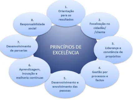 Figura 2 - Princípios de Excelência 