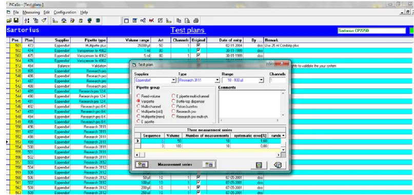 Figura 10 - Print Screen do “PICASO”, demonstrando a inserção de uma pipetas que não existe na biblioteca  do programa