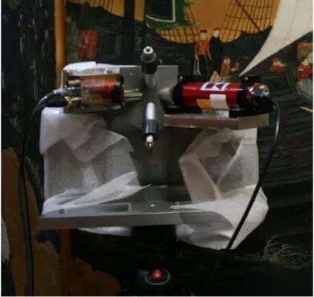 Figure 1.1: Setup CFAUL-eclipse II, in situ, at Museu Nacional de Arte Antiga, Portugal.
