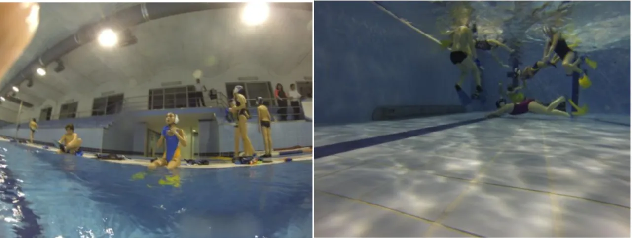 Fig. 11 - Jogos de Hóquei subaquático Inter-piscinas 