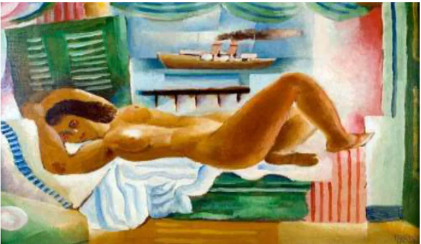 Figura 4 – Mulher e paisagem, por Di Cavalcanti (1931) 9
