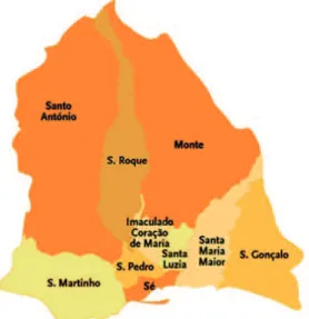 Figura 1 - Concelhos do Funchal 