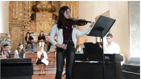 Fig. 3: Audição de Classe de Violino e Viola de Arco 