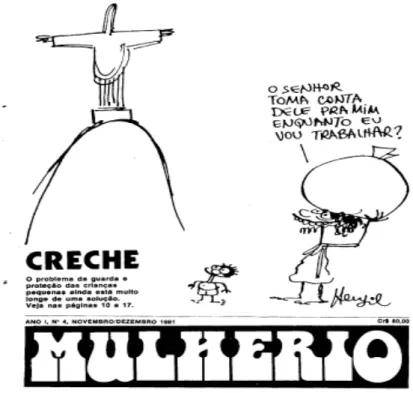 Figura 5 – Capa da Revista Mulherio, edição de número 4, de 1981 