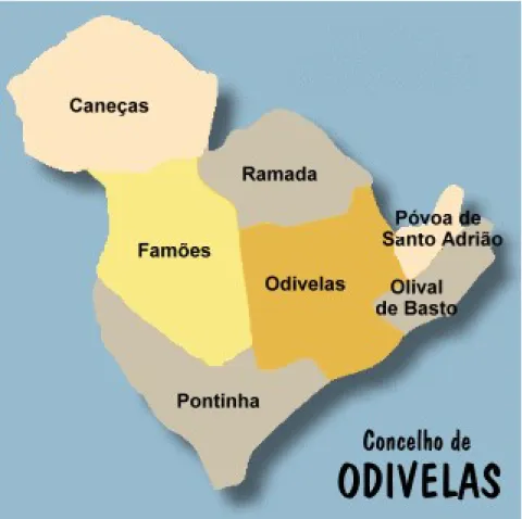 Figura 1 - Concelho de Odivelas 
