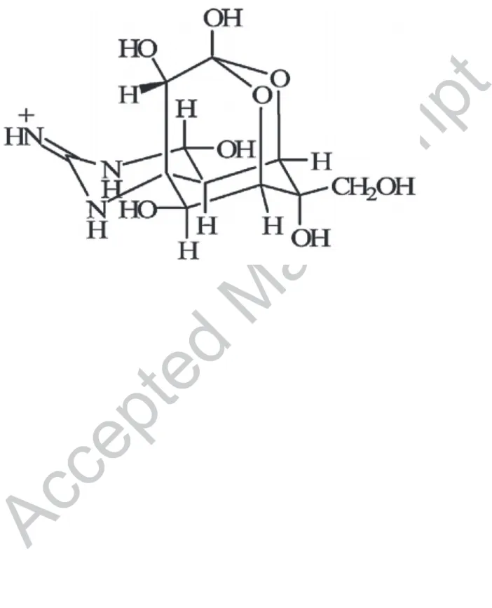 Figure 1. Chemical structure of TTX (45,47) .
