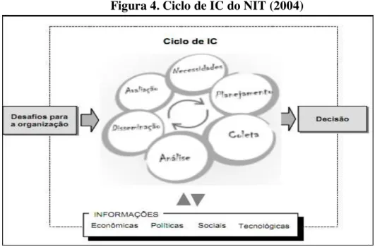 Figura 4. Ciclo de IC do NIT (2004) 