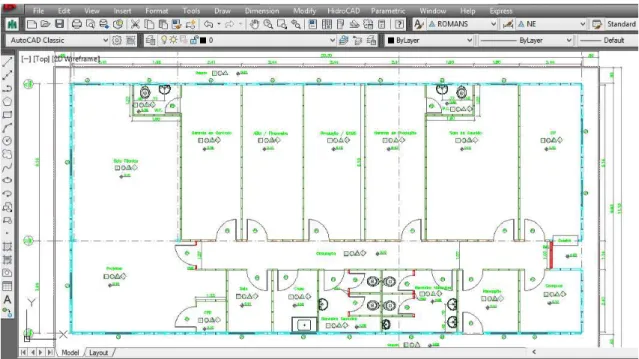 Figura 5  –  Software AutoCAD 2012 