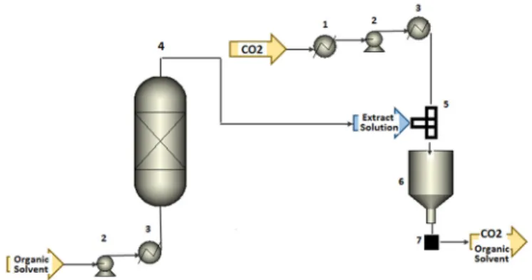 Figure 6 shows a scheme of this coupled process. For process  validation, Pfafﬁa glomerata roots was used as source of  saponin-rich extract and clove essential oil as a model dispersed phase