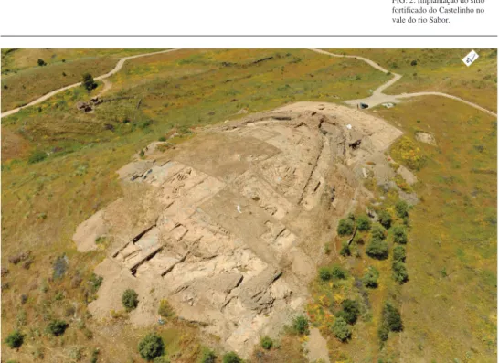 FIG. 3. Vista aérea do sítio do Castelinho após a intervenção arqueológica.
