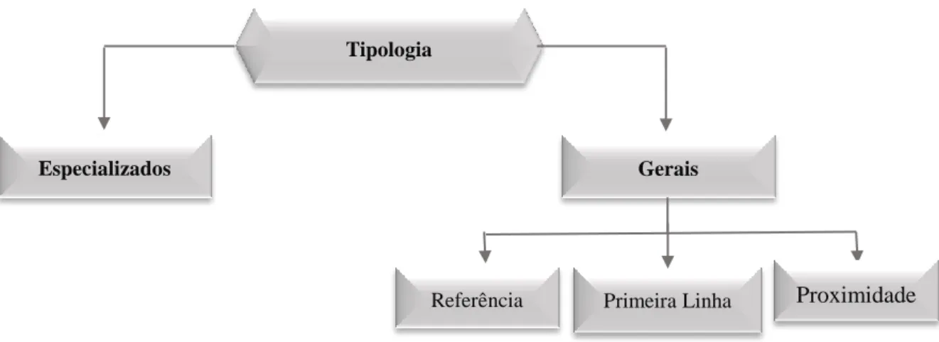 Figura 1.4 Classificação do tipo de hospital 