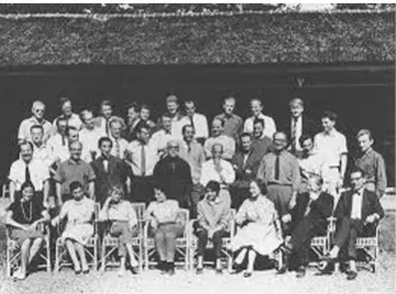 Figure  3.  CIAM  in  Otterlo  1959,  Participants  (Radovan  Nikšić  stands  in  the  fourth  row,  second on the right)