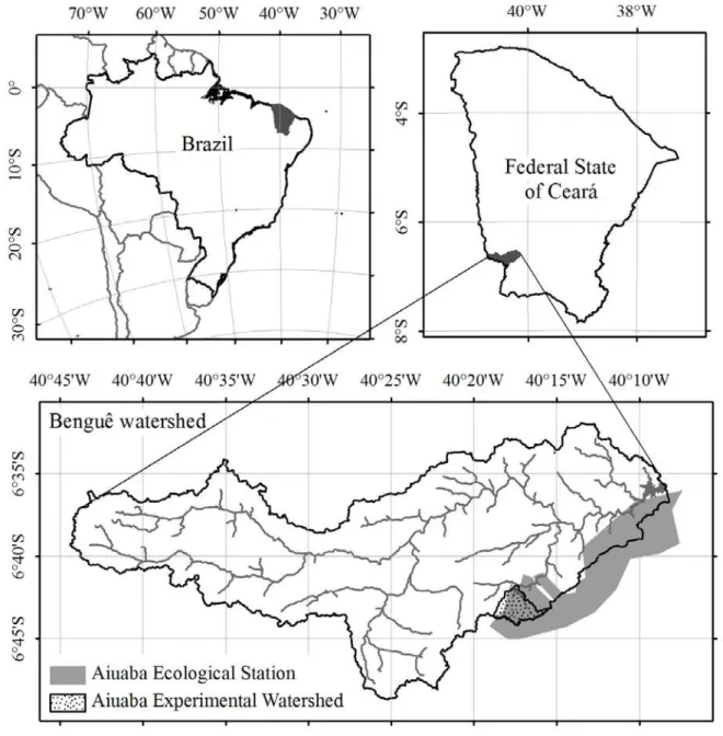 FIGURE 1. Location map of the study area 