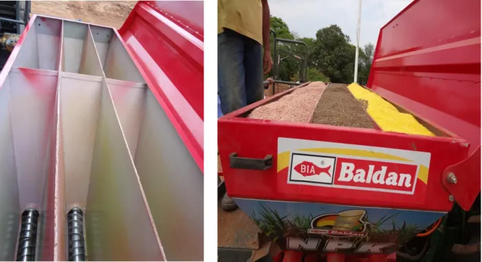 FIGURE 1. Individualized reservoir of the fertilizer-formulator for sugarcane CAMB-AP line model