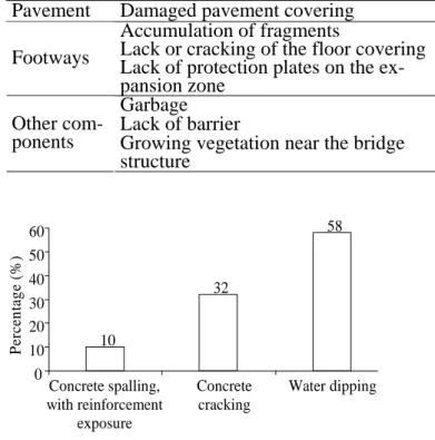 Figure 4. Pathologies in slopes. 