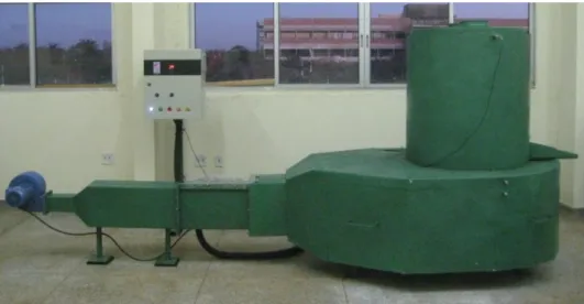FIGURE 6. Experimental dryer for drying agricultural products in thin and thick layer