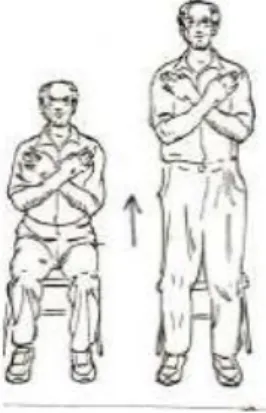 Figura n.º 1 – Levantar e Sentar na Cadeira 