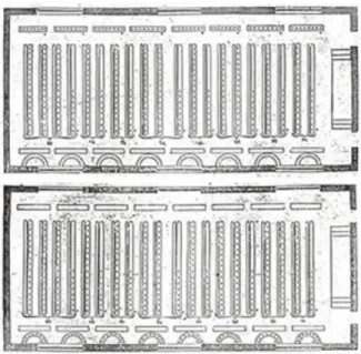 Figura 2 – Planta da sala de aula (1810) 