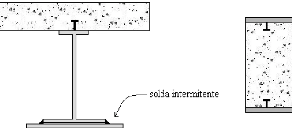 Figura 2.3 – Seções mistas com mais de um plano de deslizamento 