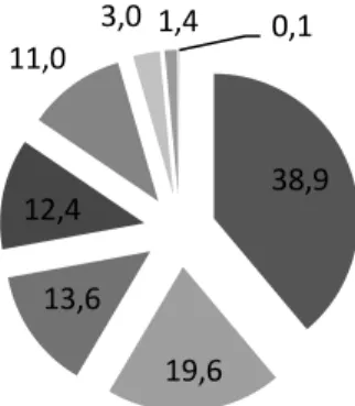 Figura 4.1 – Despesas dos prestadores em 2010.  