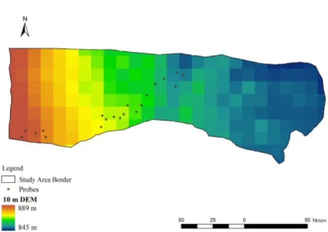 Figure 3 shows the maps generated based on TWI  and SWI methods for the 10 m resolution