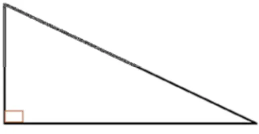 Figura 10 – Triângulo retângulo 
