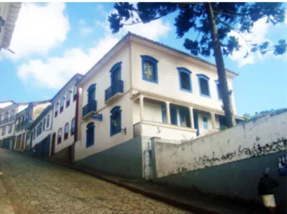 FIGURA 7 – Casa de Silva Pinto em Ouro Preto – MG 22 FONTE: Acervo fotográfico pessoal