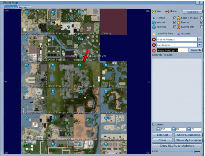 Figure 3. Aspect of the map