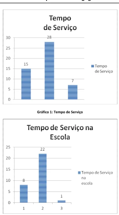 Gráfico 1: Tempo de Serviço 