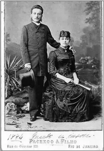 FIGURA 2 – Affonso Celso Júnior no dia do seu casamento – 1884 FONTE: ACADEMIA BRASILEIRA DE LETRAS, 2013.