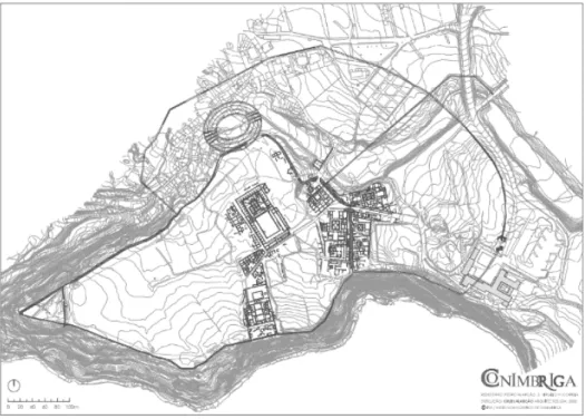 Figure 1. General plan of Conimbriga.                                                  