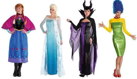 Figure 2. – Costumes of animators for night shows  Source: Party City (n.d.)  