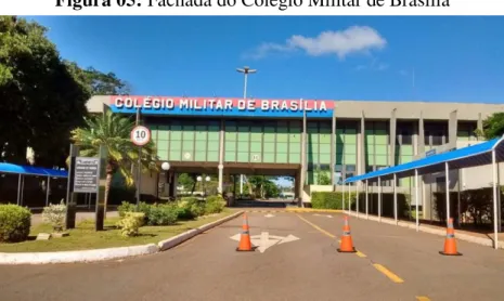 Figura 05: Fachada do Colégio Militar de Brasília 