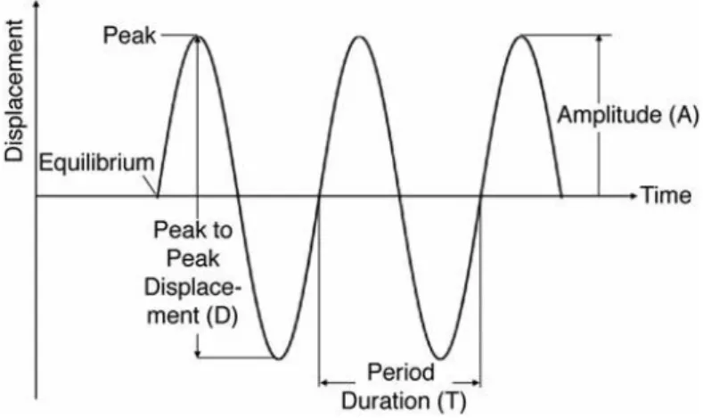 Ilustração 7 - Parâmetros da oscilação sinusoidal (Rauch et al., 2010). 
