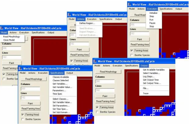 Figure 9 - Available commands from development agent 