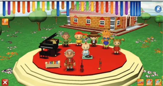 Ilustração 3 – Ambiente do interior da casa onde se constrói a melodia.